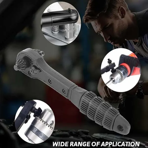 2 v 1 račňový kľúč na vrtáky