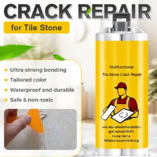 Lepidlo na opravu prasklín v dlaždiciach